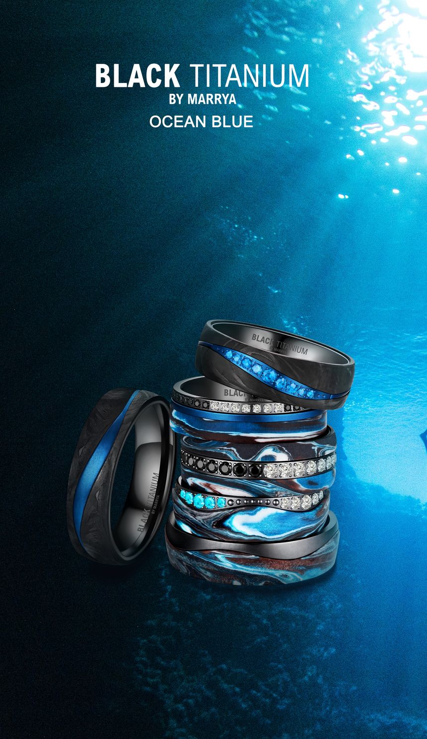 Black Titanium Ocean Blue – die Unikat-Kollektion