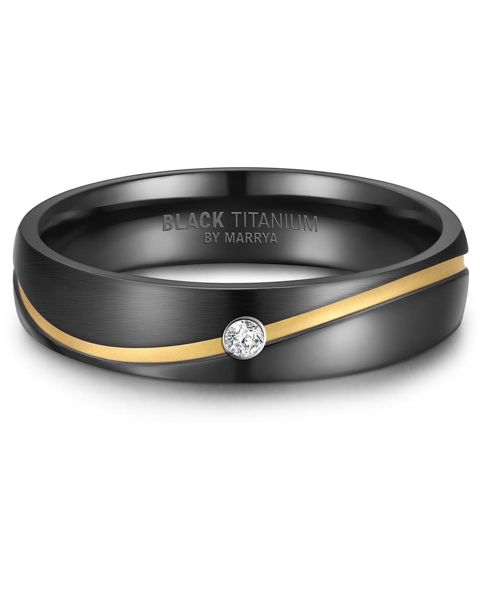 Black Titanium BT-01 – Der Puristische (Damenring)