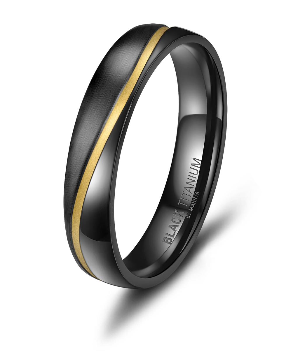 Black Titanium BT-01 – Der Puristische (Herrenring)