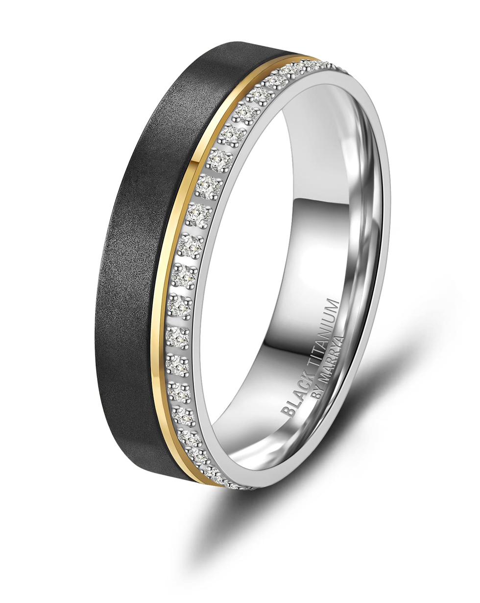 Black Titanium BT-02 – Der Strahlende (Damenring)