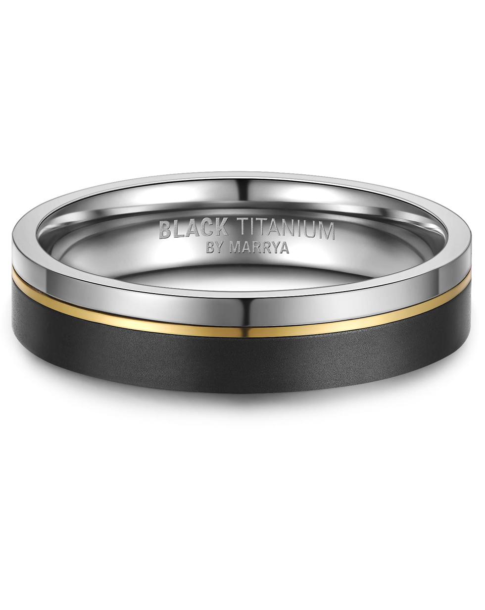 Black Titanium BT-02 – Der Strahlende (Herrenring)