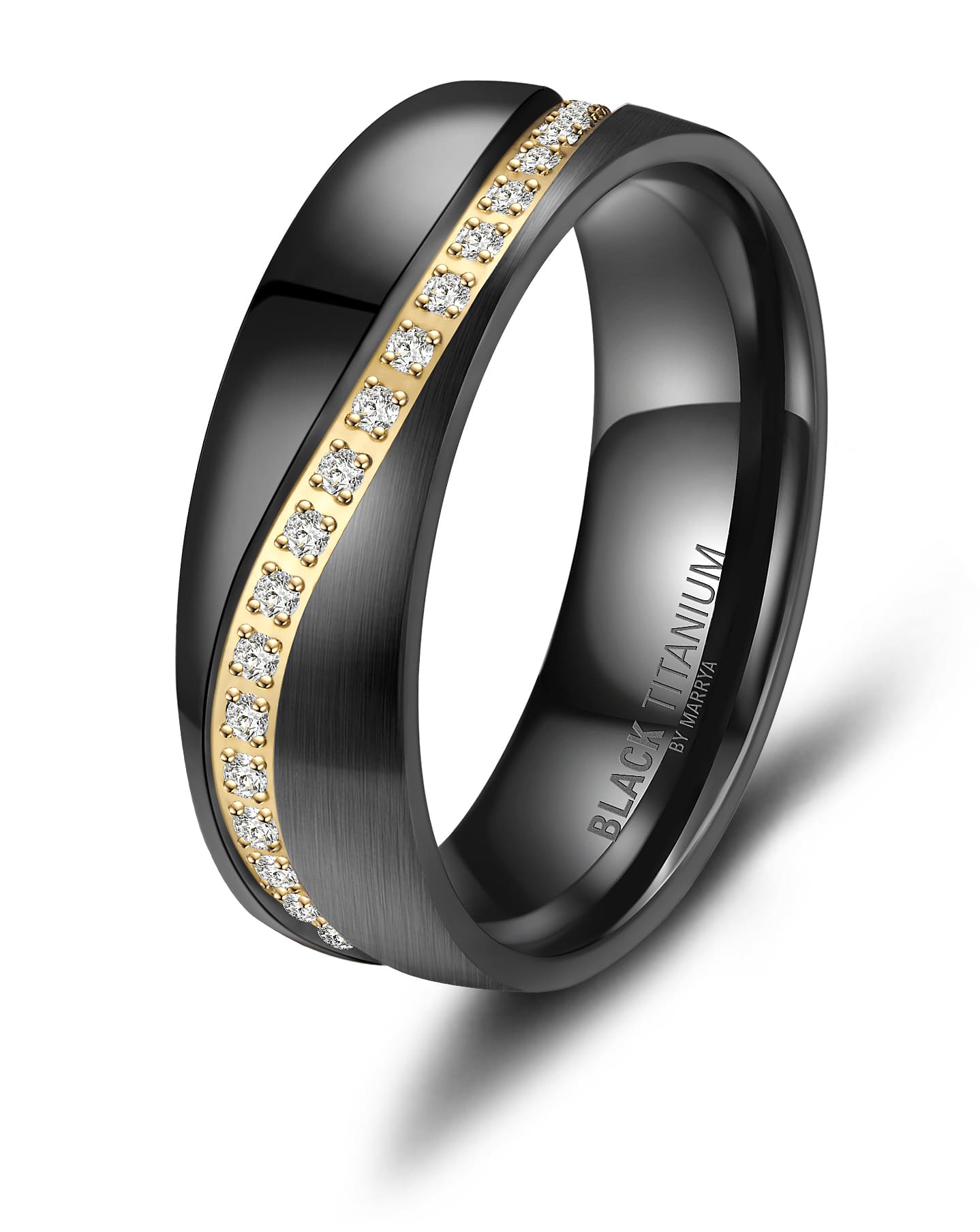 Black Titanium BT-03 – Der Imposante (Damenring)