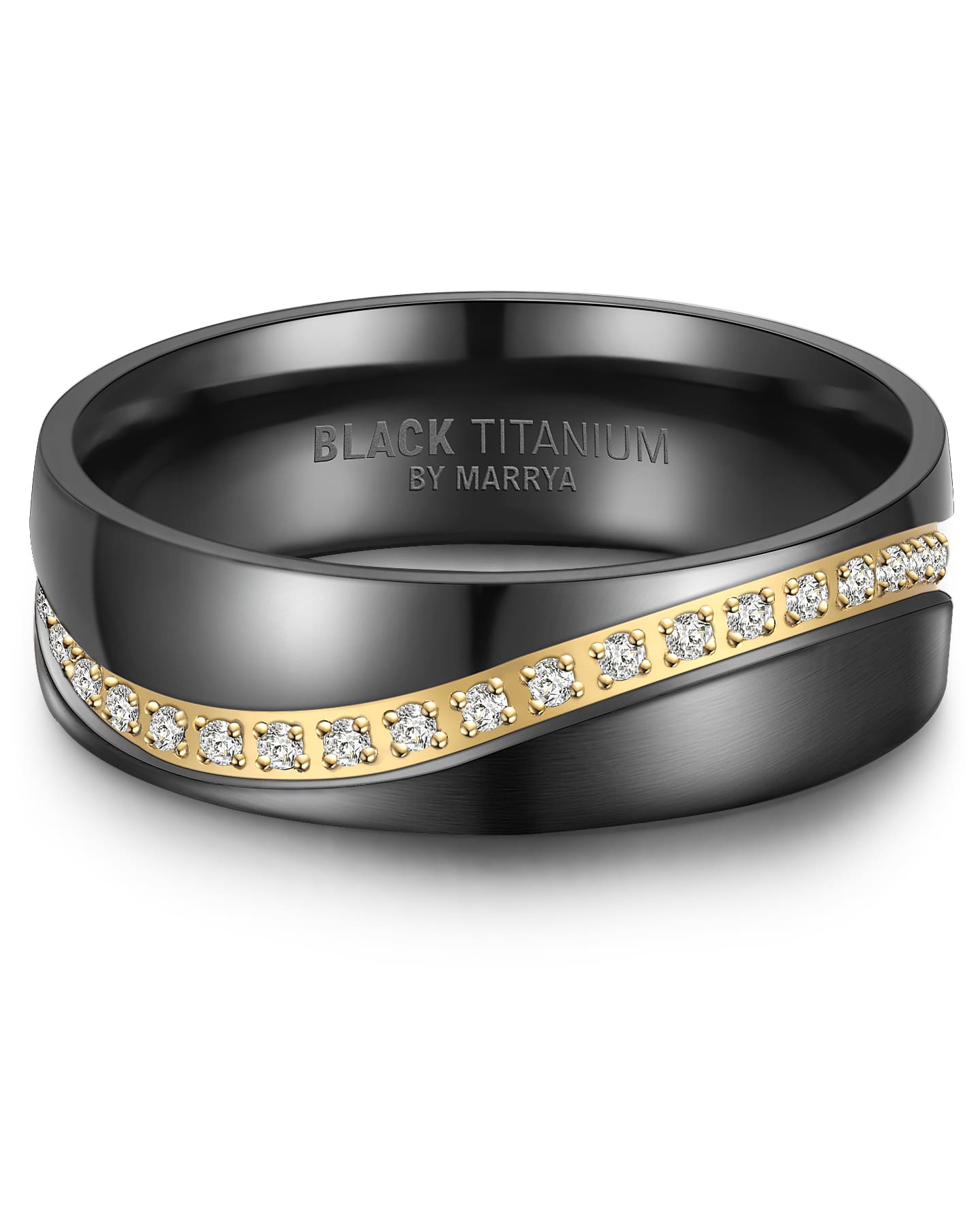 Black Titanium BT-03 – Der Imposante (Damenring)