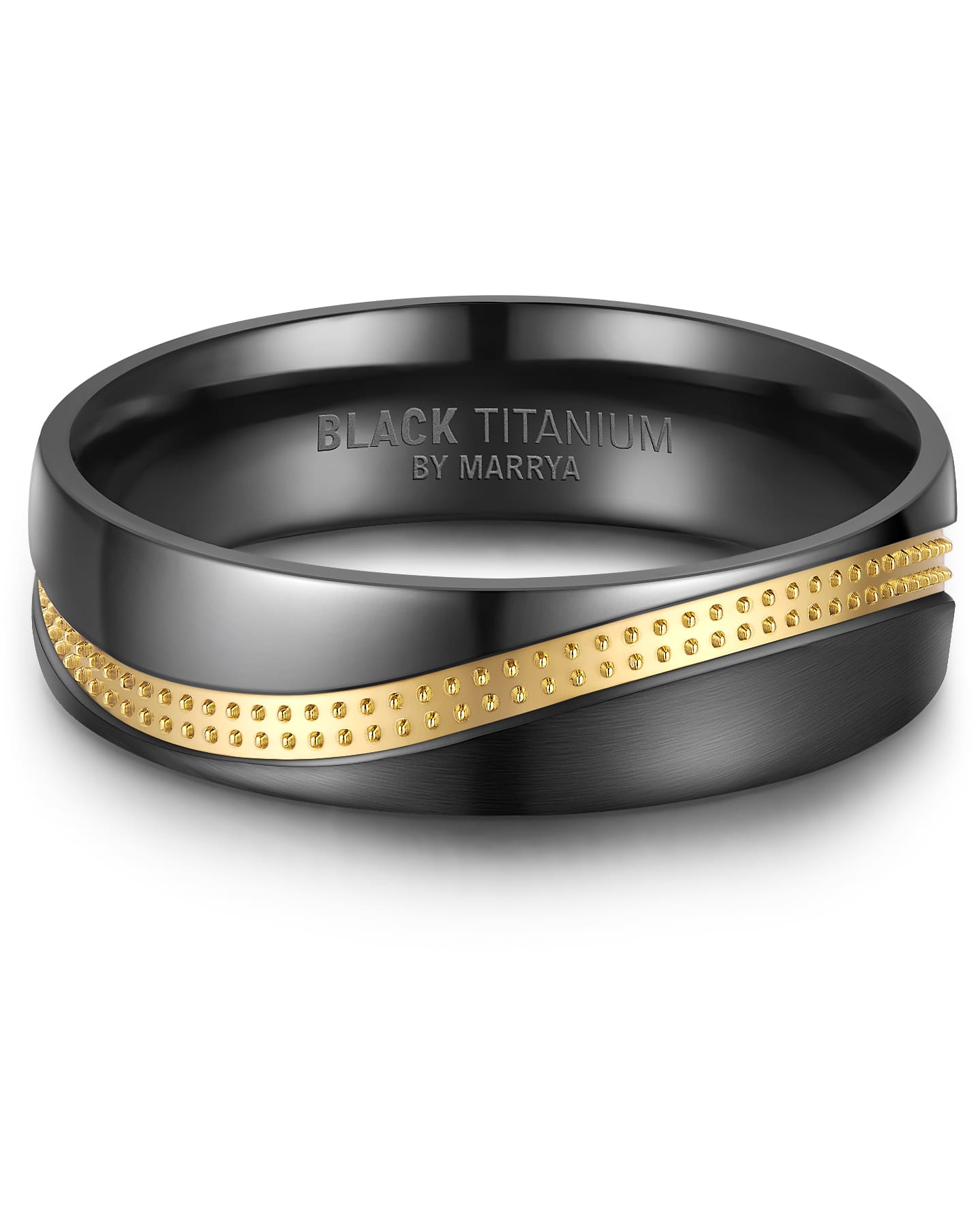 Black Titanium BT-03 – Der Imposante (Herrenring)