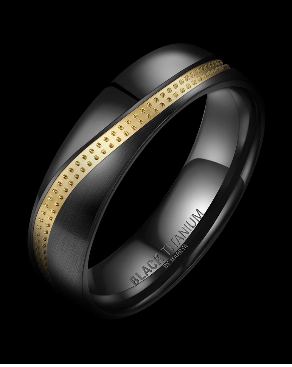 Black Titanium BT-03 – Der Imposante (Herrenring)