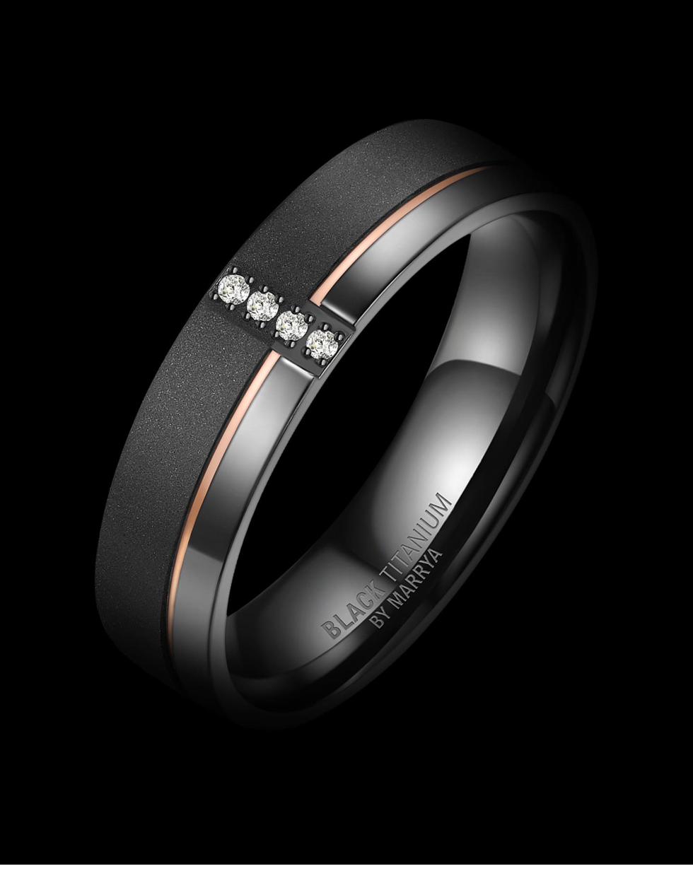 Black Titanium BT-04 – Der Warme (Damenring)