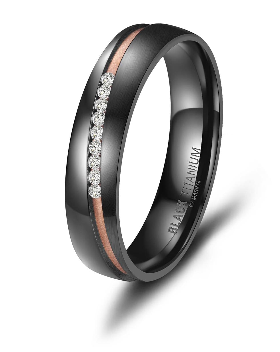 Black Titanium BT-05 – Der Romantische (Damenring)