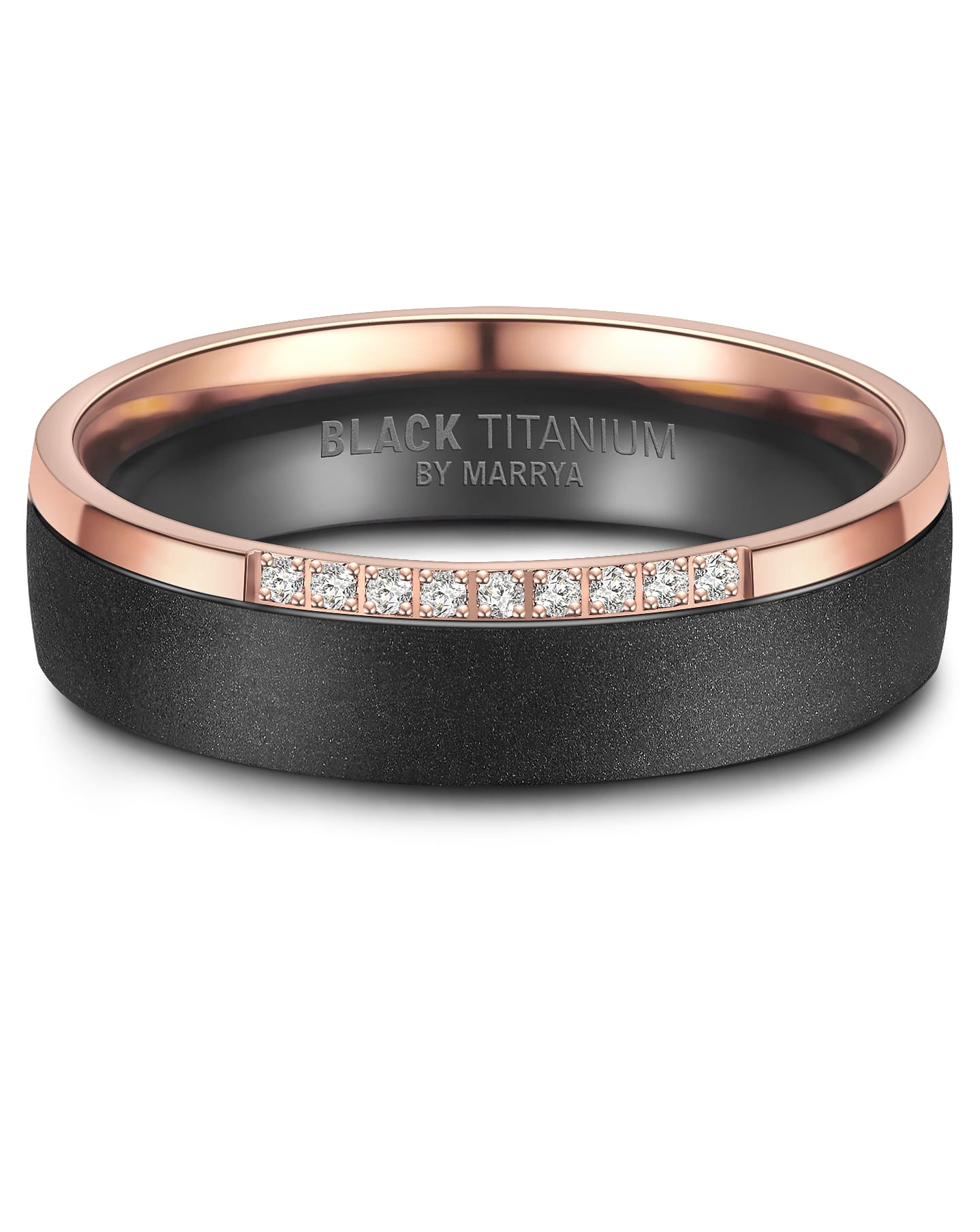 Black Titanium BT-06 – Der Ausdrucksstarke (Damenring)