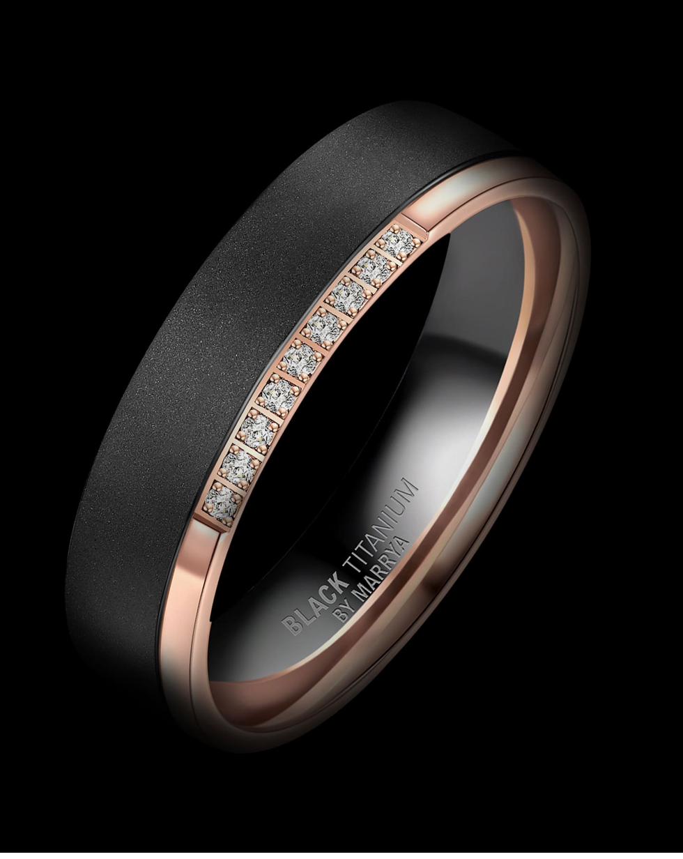 Black Titanium BT-06 – Der Ausdrucksstarke (Damenring)