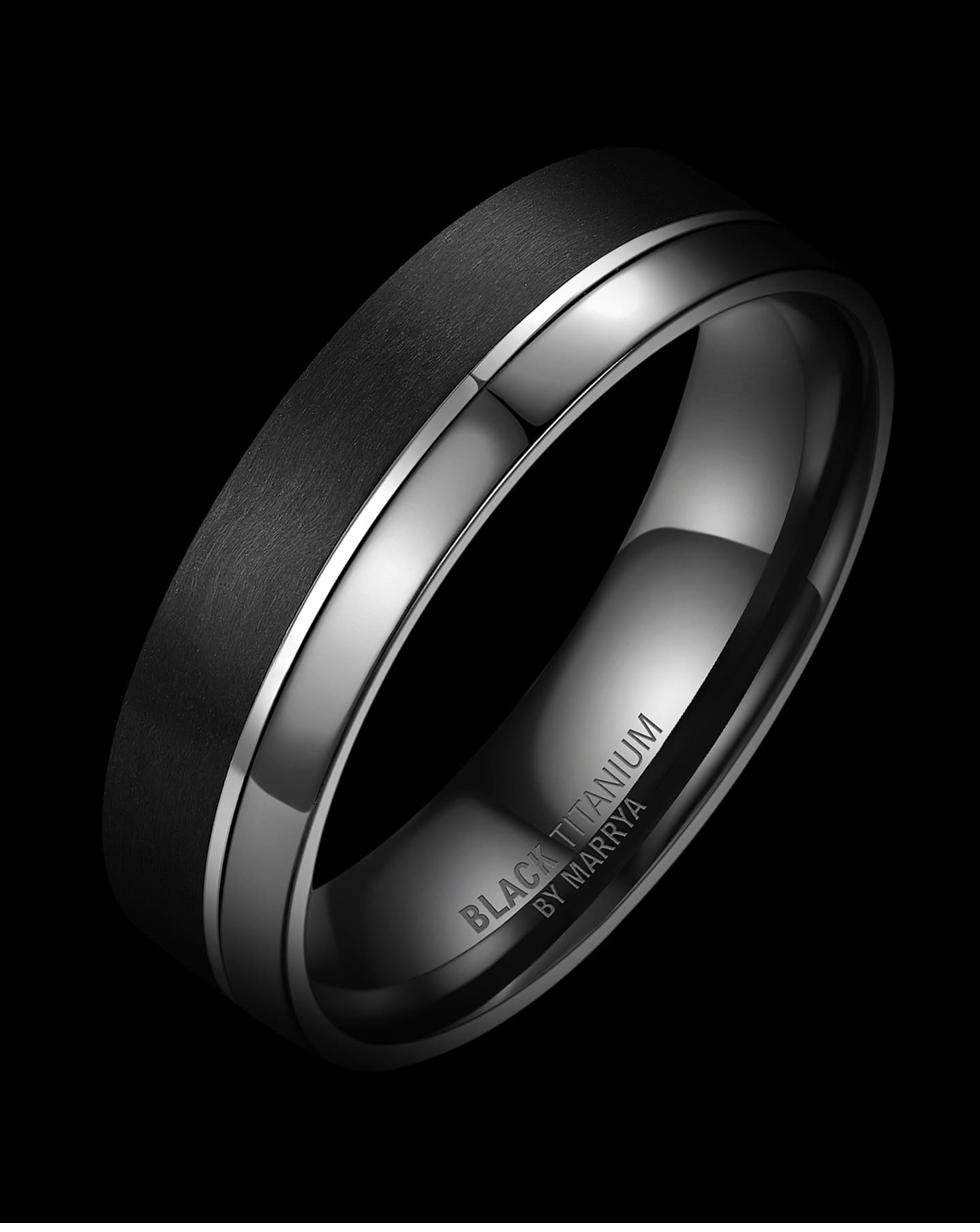 Black Titanium BT-07 – Der Charaktervolle (Herrenring)