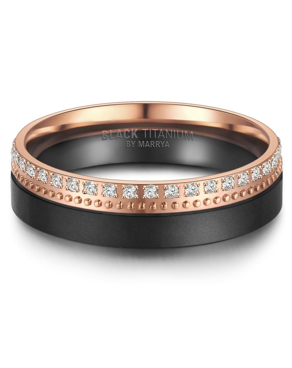 Black Titanium BT-09 – Der Luxuriöse (Damenring)