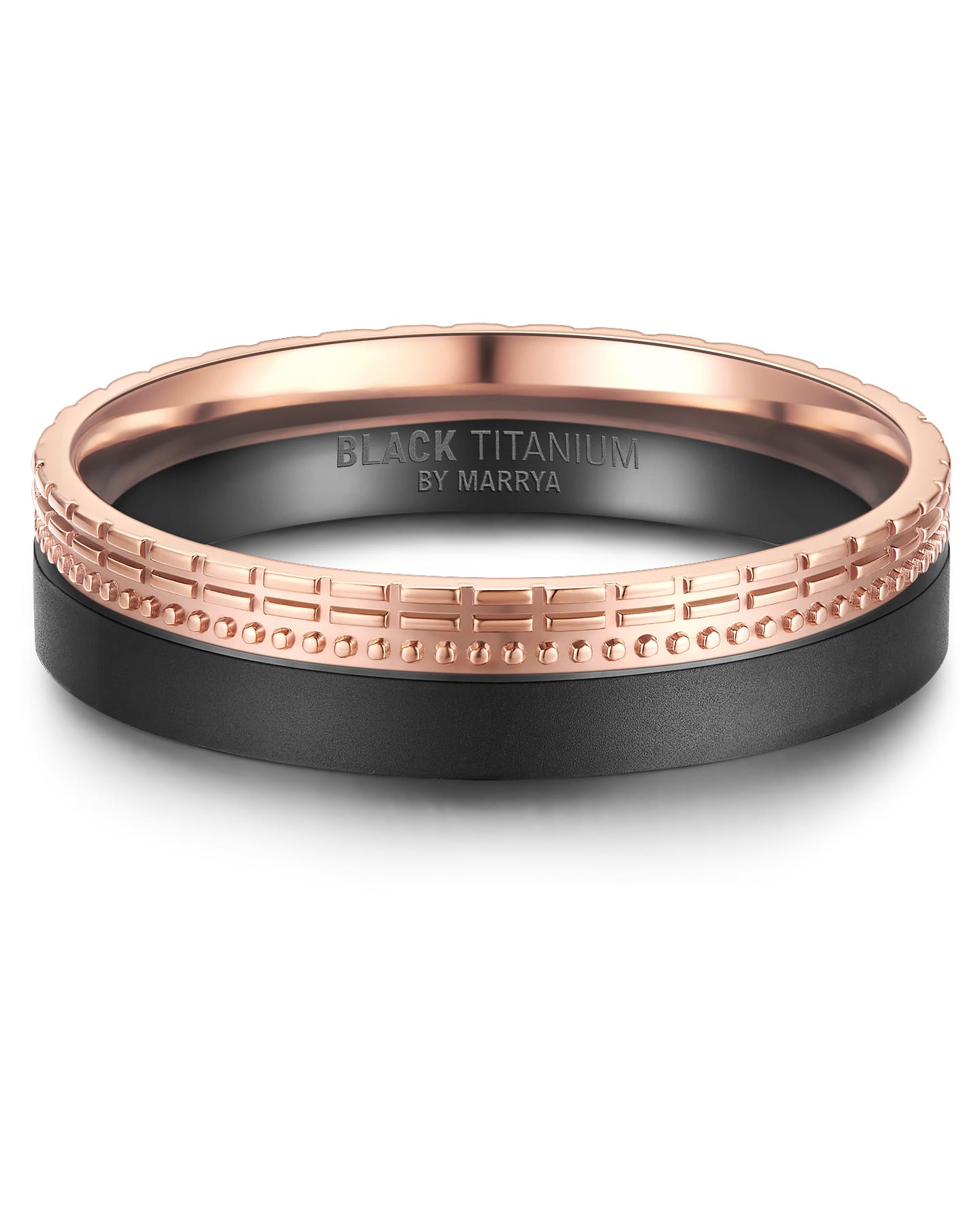 Black Titanium BT-09 – Der Luxuriöse (Herrenring)