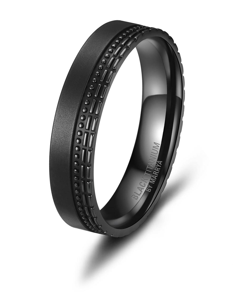 Black Titanium BT-10 – Der Zeitlose (Herrenring)