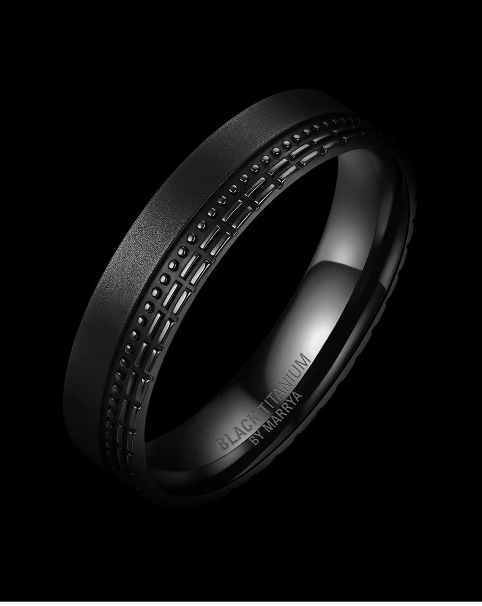 Black Titanium BT-10 – Der Zeitlose (Herrenring)
