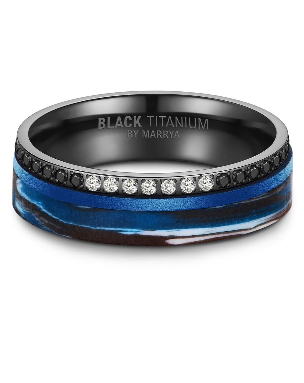 Black Titanium BT-14 – Der Seltene (Damenring)