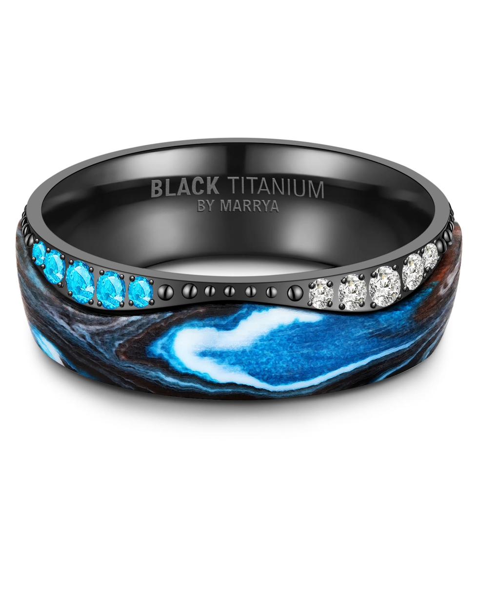 Black Titanium BT-15 – Der Verträumte (Damenring)